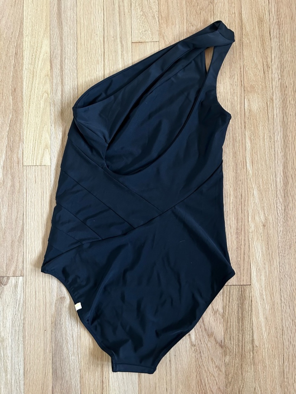 SUMMERSALT sidestroke one shoulder one piece swimsuit black sea urchin size 10 - Picture 13 of 13